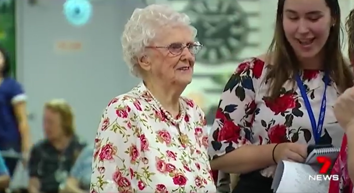 Lois Mayers celebrates 100th birthday