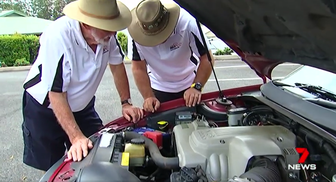 Two Sunshine Coast mates prepare for Cancer Council charity rally